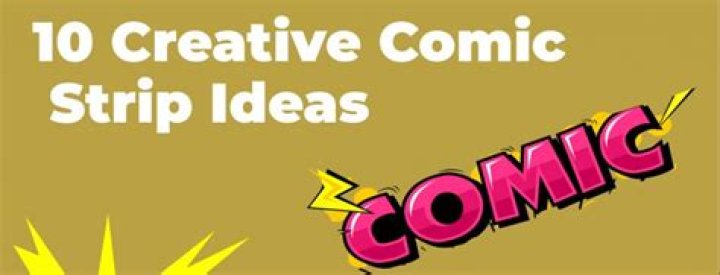 10 ideas creativas para tiras cómicas