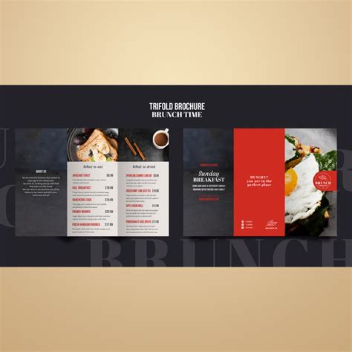 20 Excellent Food Brochure Templates