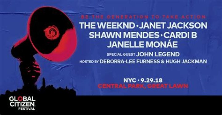 2018 Global Citizen Festival To Be Headlined By The Weeknd, Janet Jackson, Shawn Mendes, Cardi B & Janelle Monáe