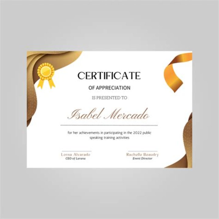 25 Elegant Certificate Templates