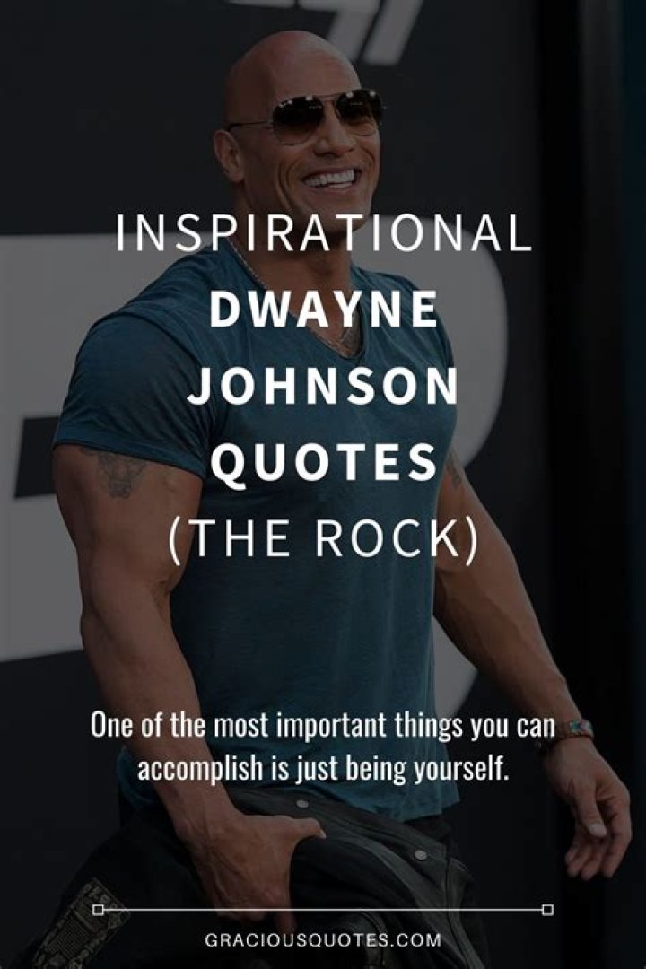 40 Motivational Dwayne Johnson Quotes (The Rock)