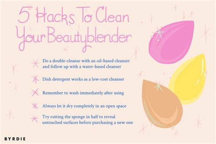 6 Easy Hacks to Clean Your Beautyblender