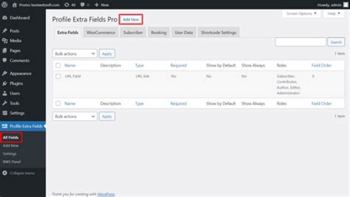 Add extra fields to your form