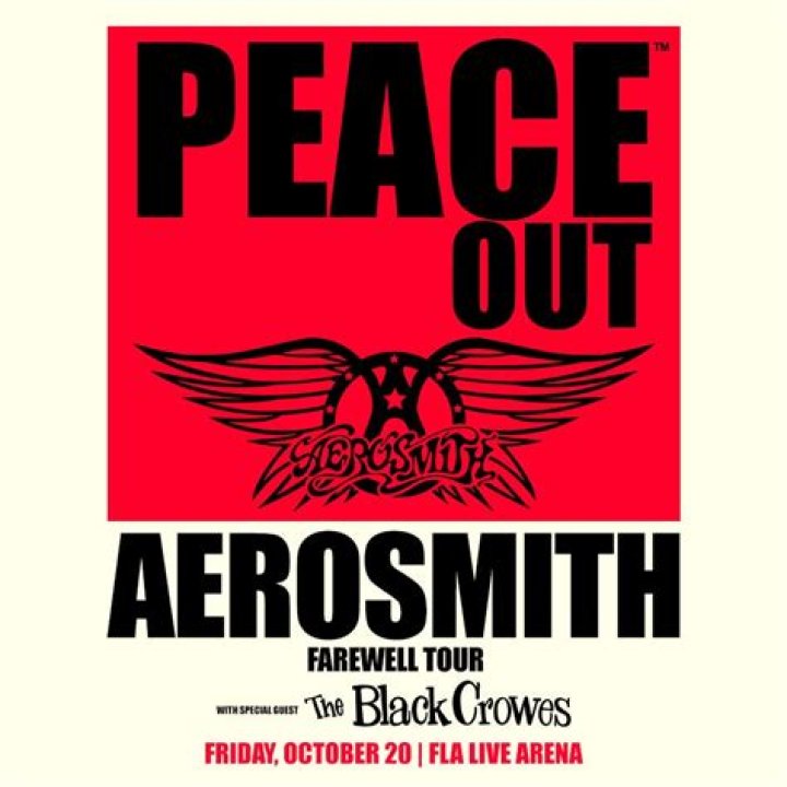Aerosmith Announce Farewell Tour “Peace Out”™ Rock Icons’ Historic Last Run