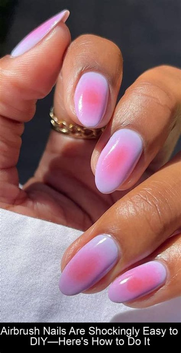 Airbrush Nails Are Shockingly Easy to DIY—Here's How to Do It