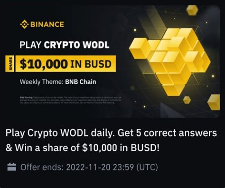 Binance Crypto Wodl Answer Today 29 February 2024