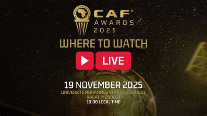 CAF AWARDS 2022 LIVE STREAM (Africa Ceremony)
