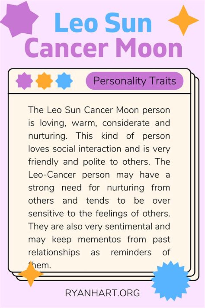 Cancer Sun with Libra Moon and Leo Rising — Truly Divine