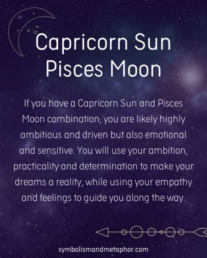 Capricorn Sun with Pisces Moon and Gemini Rising — Truly Divine