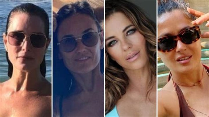 Celebrities Over 50 Flaunting Their Bikini Bodies in Photos