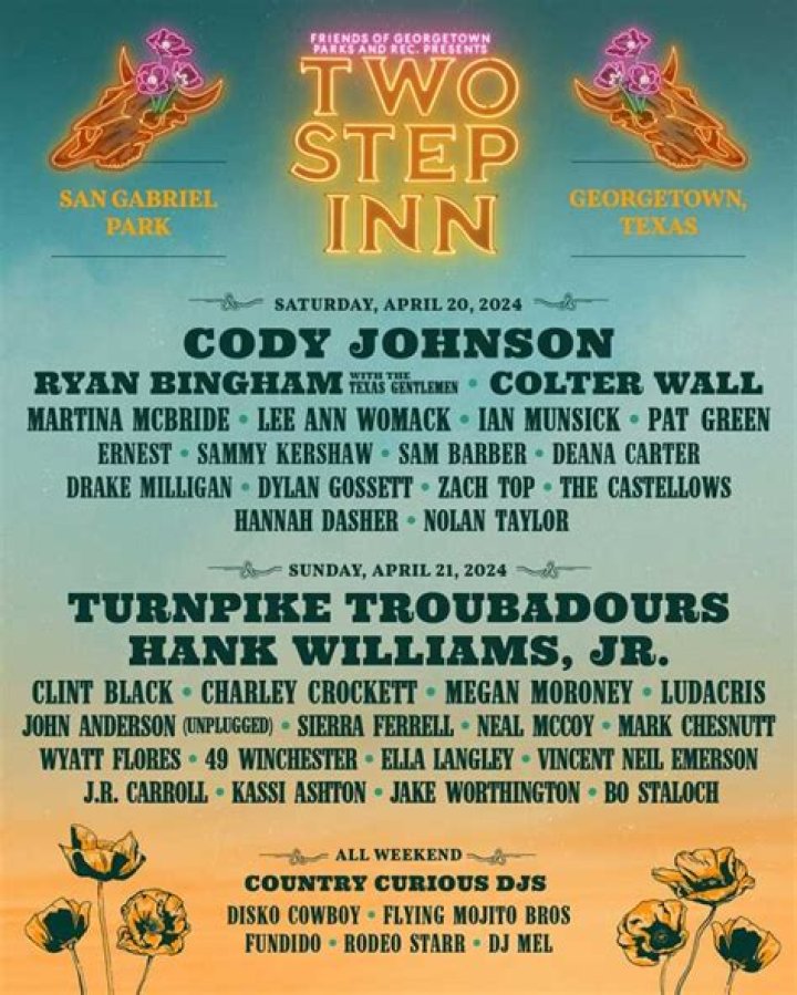 Cody Johnson And Turnpike Troubadours To Headline Two Step Inn 2024