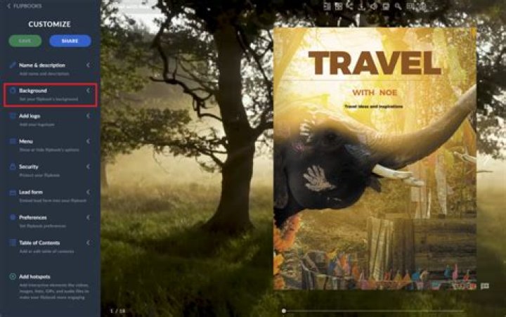 ¿Cómo poner un fondo de vídeo en el libro animado?