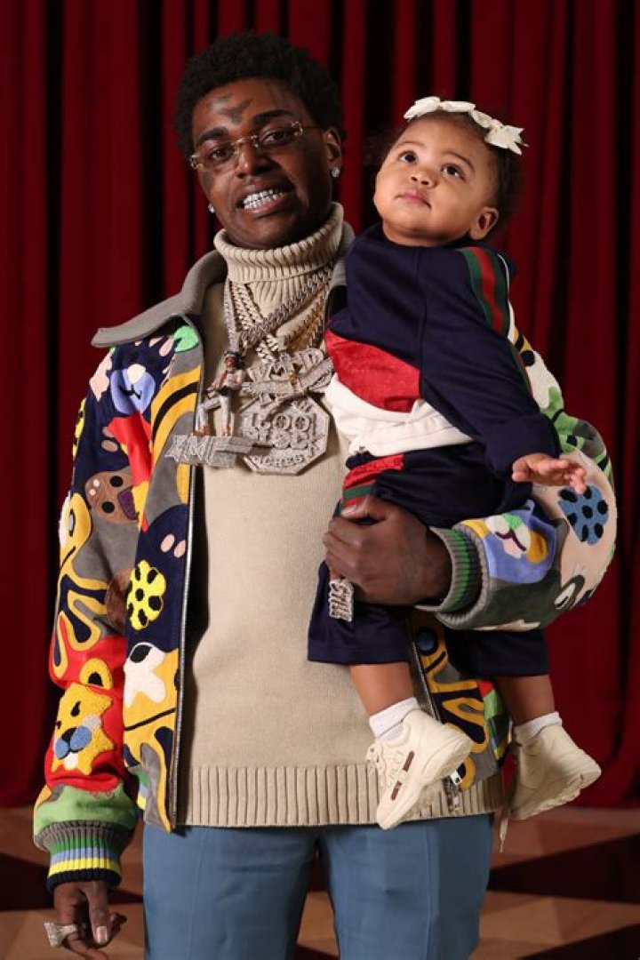 Does Kodak Black have a son?