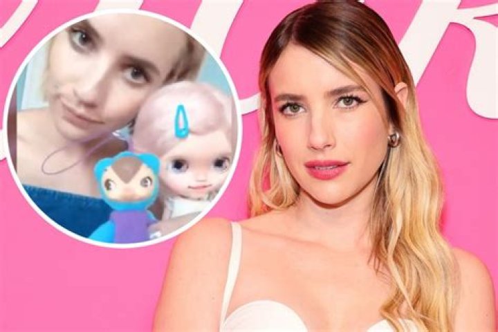 Emma Roberts Collects Creepy Dolls