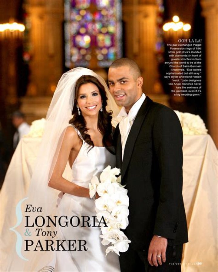 Eva Longoria and Tony Parker Married, Wedding Dress