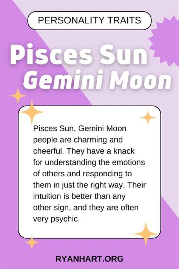 Gemini Sun with Pisces Moon and Pisces Rising — Truly Divine