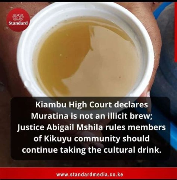 High Court Rules Muratina Not Illicit Brew