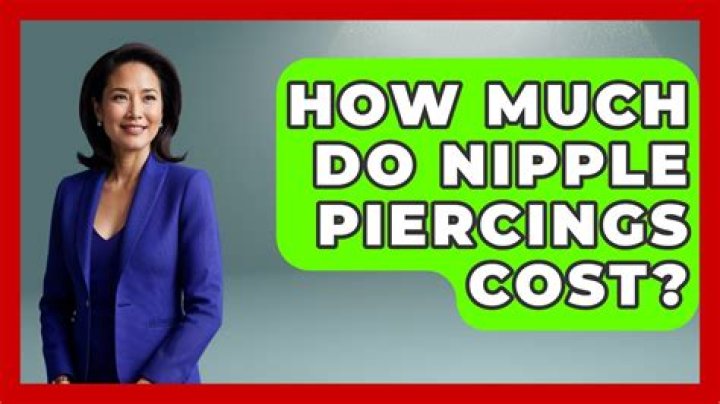 How Much Does a Nipple Piercing Cost?