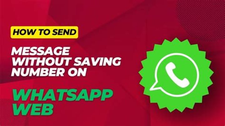 How To WhatsApp Without Saving Number On Pc