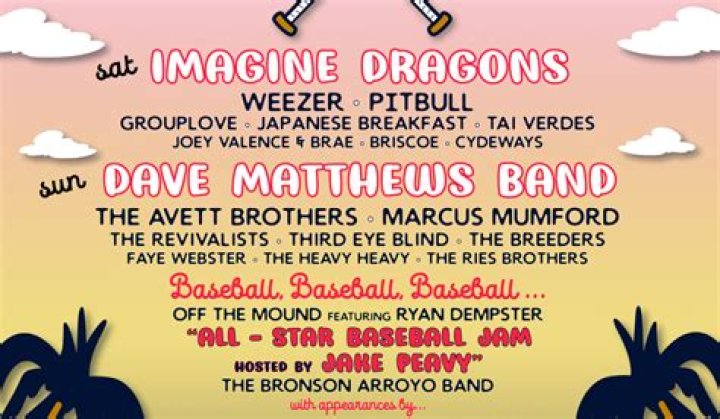 Imagine Dragons And Dave Matthews Band To Headline Innings Festival Florida