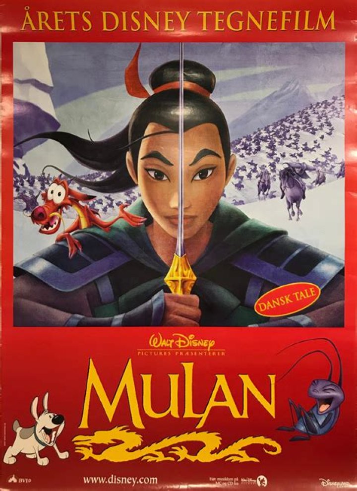 In Mulan (1998), what’s the name of Mulan’s dog? Disney 100 Quiz Answer Revealed