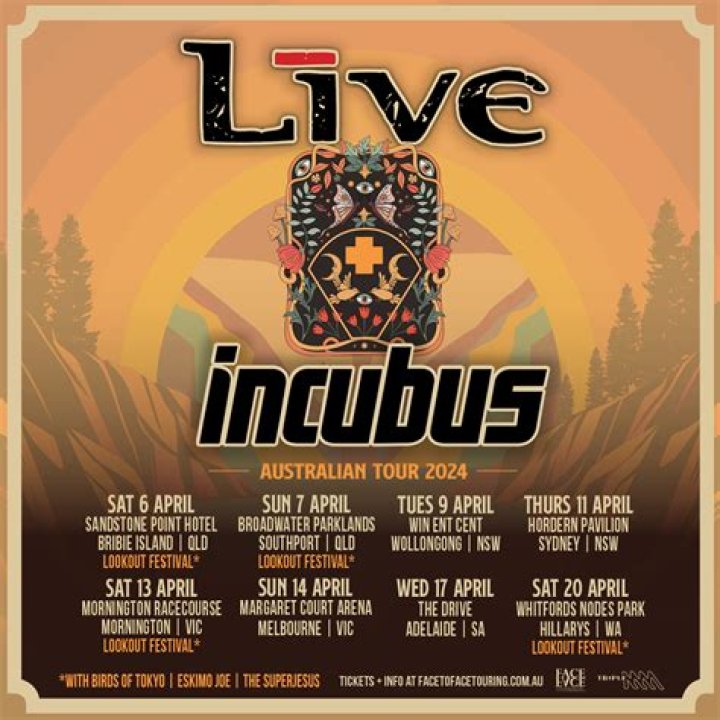 Incubus and Deftones Announce Co-Headlining Summer Tour