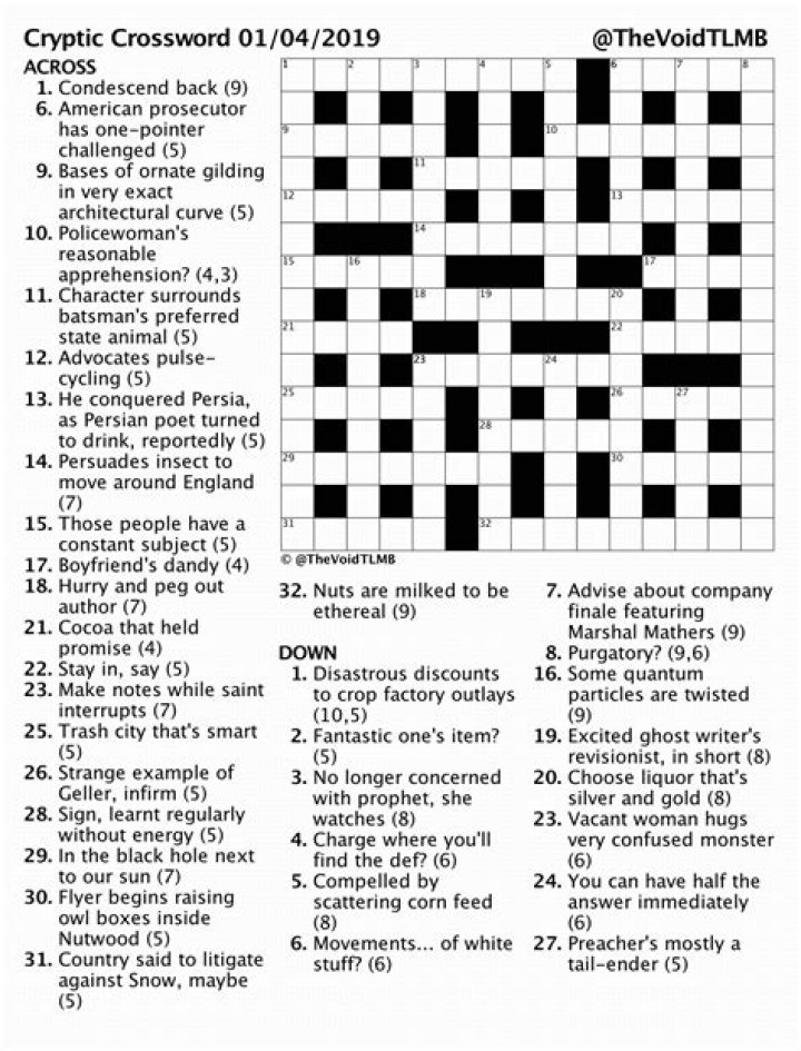 Irish Daily Mail Cryptic Crossword Answers for February 25 2024