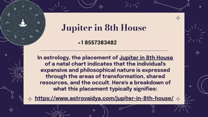 Jupiter in Sagittarius in the 8th House — Truly Divine