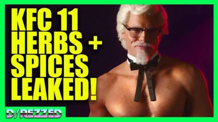 KFC’s top secret '11 herbs and spices' was leaked by Colonel Sanders’ nephew