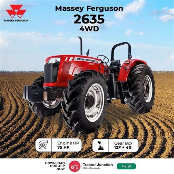 MF 2635 4WD – Massey Ferguson India – Features- Specification and Price 2022