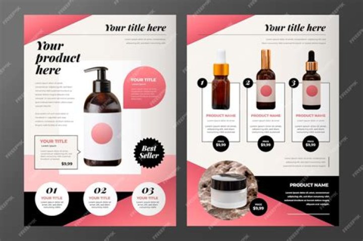 Oszałamiający szablon katalogu produktów, który się wyróżnia