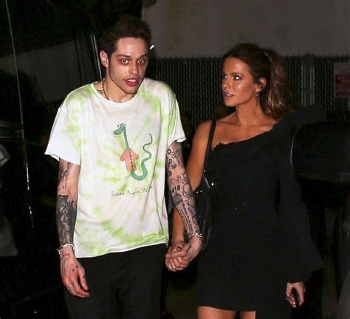 Pete Davidson and Kate Beckinsale Share Steamy Backseat Kiss: Pic