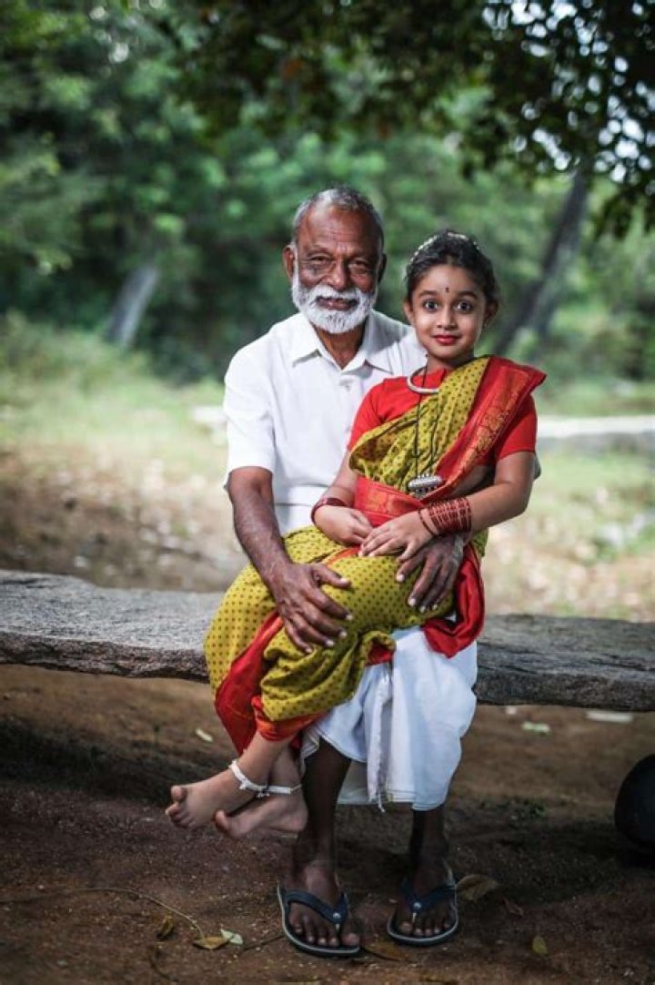Pic Talk: Raghuveera With Cute Grand-Daughter