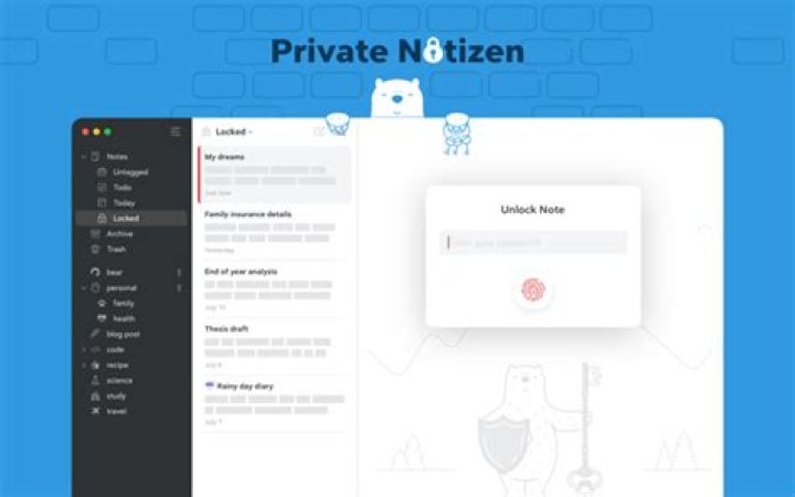 Private Notizen