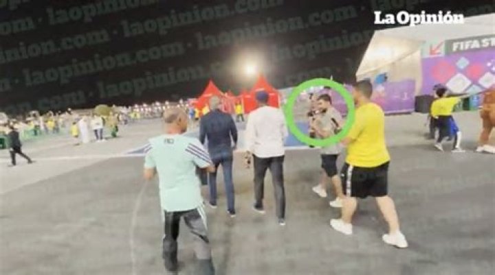 Samuel Eto’o ATTACKS Journalist Outside Qatar World Cup Stadium (VIDEO)