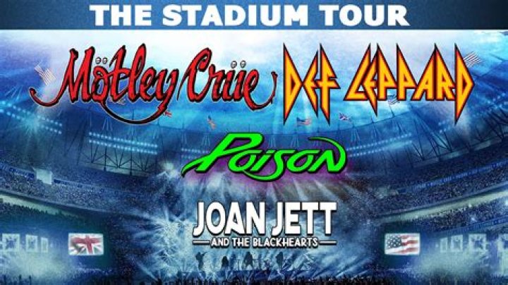 THE STADIUM TOUR SUMMER 2020: DEF LEPPARD, MÖTLEY CRÜE, With POISON And JOAN JETT & THE BLACKHEARTS
