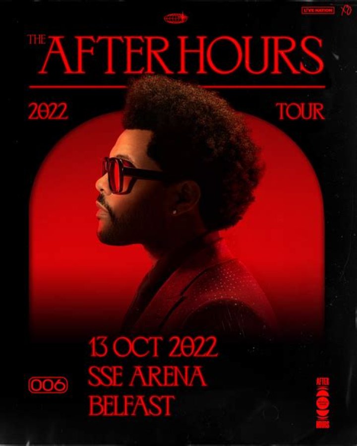 THE WEEKND ANNOUNCES HIS RETURN TO THE GLOBAL STAGE WITH AFTER HOURS WORLD TOUR