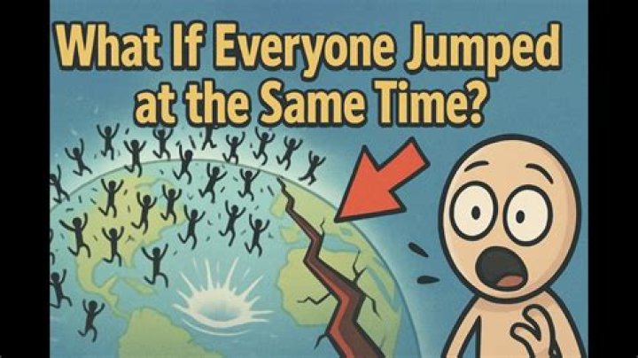 This Is What Would Happen If Everyone On Earth Jumped At The Same Time