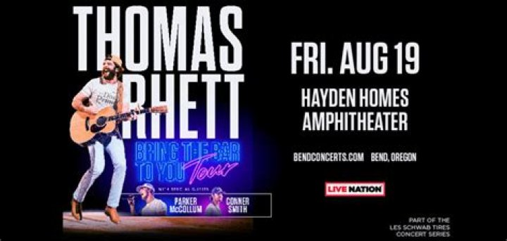 Thomas Rhett Serves Up The Bring The Bar To You Tour – Launching In June
