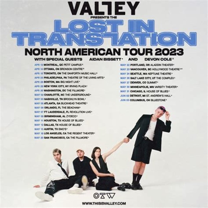 Valley Announces 27-Date ‘Lost In Translation’ North American Headlining Tour
