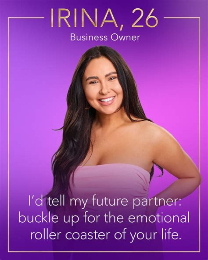 What Business Does Irina Love Is Blind Own?