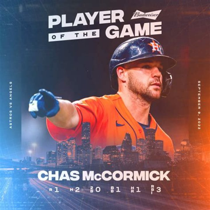 Who is the Girlfriend of Chas McCormick? His Parents, Family, Salary and Jersey